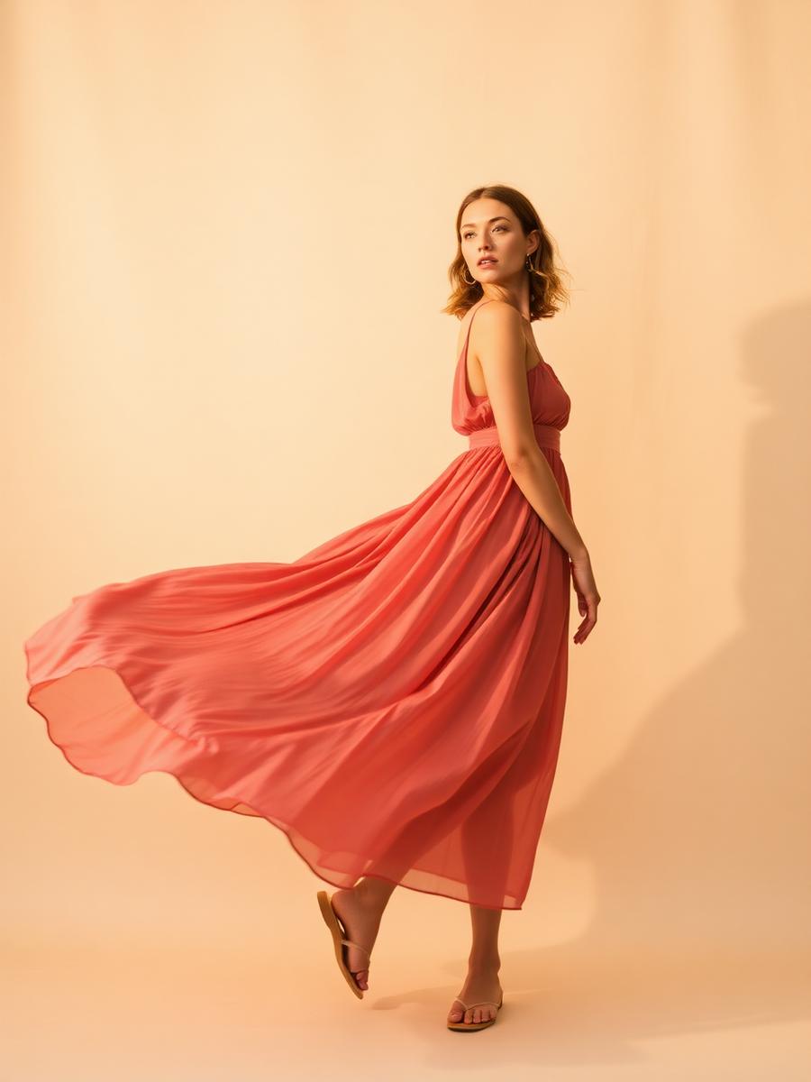 Ivory Silk Gown